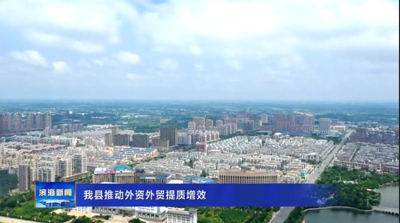 我縣推動(dòng)外資外貿(mào)提質(zhì)增效