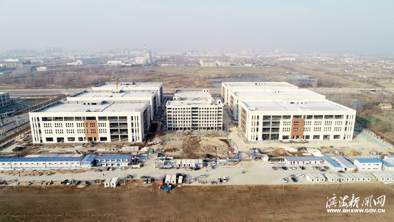 電子信息智慧園項目建設現(xiàn)場